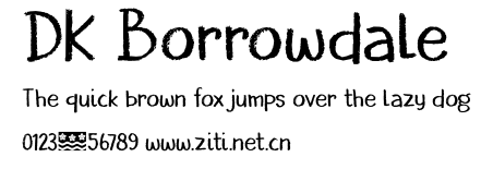 DK Borrowdale.otf字體轉換器圖片