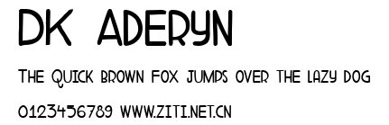 DK Aderyn.ttf字體轉換器圖片