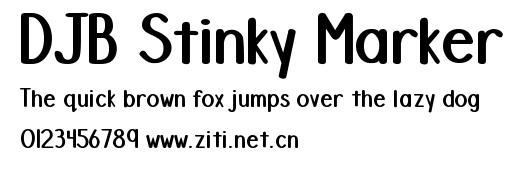 DJB Stinky Marker.ttf