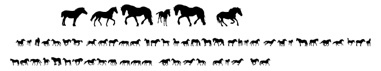 DJ Horses 1.ttf字體轉換器圖片
