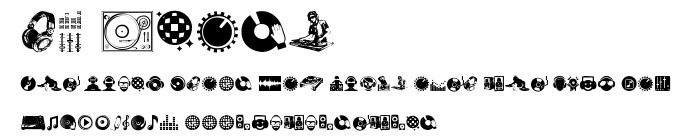 DJ Icons.ttf字體轉換器圖片