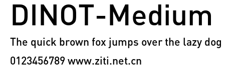 DINOT-Medium.otf字體轉換器圖片