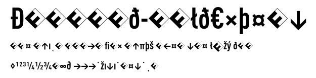 DINCond-BoldExpert.otf字體轉換器圖片