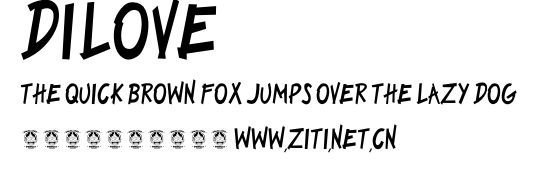 DILOVE.otf字體轉換器圖片