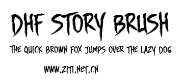 DHF Story Brush.ttf字體轉換器圖片