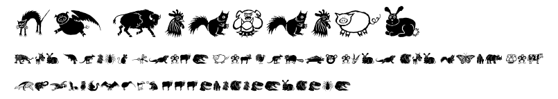 DF Wildlife.ttf字體轉換器圖片