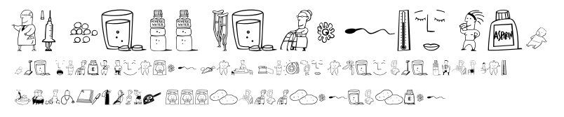 DF Well Beings LET.ttf字體轉換器圖片
