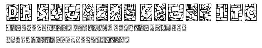 DF Stained Glass ITC.ttf字體轉換器圖片