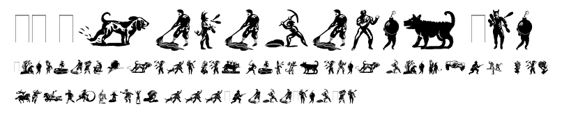 DF Primitives One.ttf字體轉換器圖片