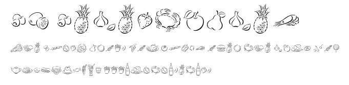 DF Delectables.ttf字體轉換器圖片