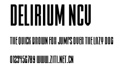 DELIRIUM NCV.ttf字體轉換器圖片