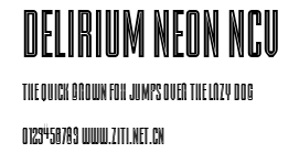 DELIRIUM NEON NCV.ttf字體轉換器圖片
