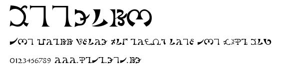 DEEnoch.ttf字體轉換器圖片