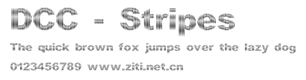 DCC - Stripes.otf字體轉換器圖片