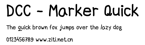 DCC - Marker Quick.otf