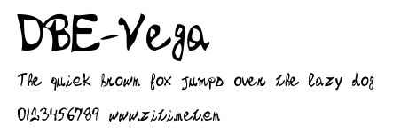 DBE-Vega.ttf字體轉換器圖片