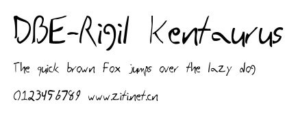 DBE-Rigil Kentaurus.otf字體轉換器圖片