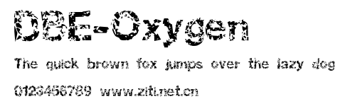 DBE-Oxygen.ttf字體轉換器圖片