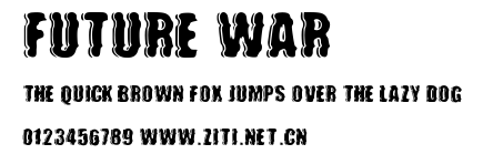 future war.ttf字體轉換器圖片