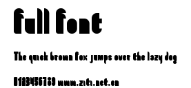 full font.ttf字體轉換器圖片