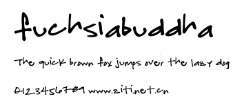 fuchsiabuddha.ttf字體轉換器圖片