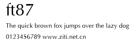 ft87.ttf字體轉換器圖片