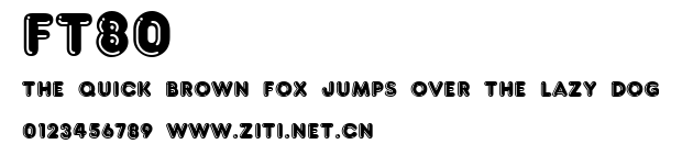 ft80.ttf字體轉換器圖片