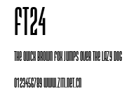 ft24.ttf字體轉換器圖片