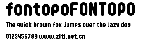 fontopoFONTOPO.ttf字體轉換器圖片