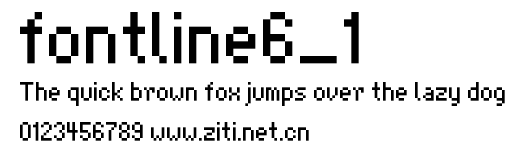 fontline6_1.ttf字體轉換器圖片