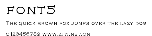 font5.ttf字體轉換器圖片