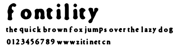 fontility.ttf字體轉換器圖片