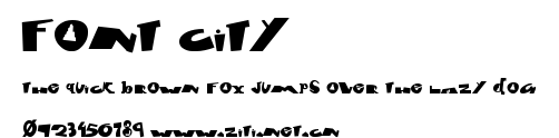 font city.ttf字體轉換器圖片