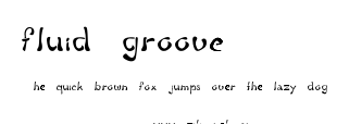 fluid groove.ttf字體轉換器圖片