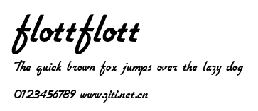 flottflott.ttf字體轉換器圖片