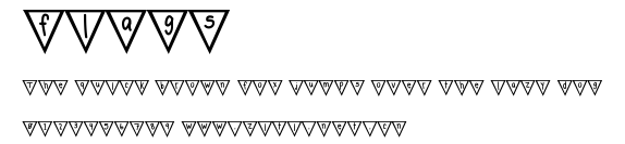 flags.ttf字體轉換器圖片