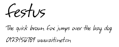 festus.ttf字體轉換器圖片