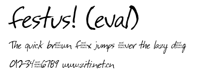 festus! (eval).ttf字體轉換器圖片