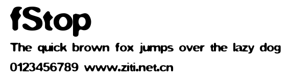 fStop.ttf字體轉換器圖片