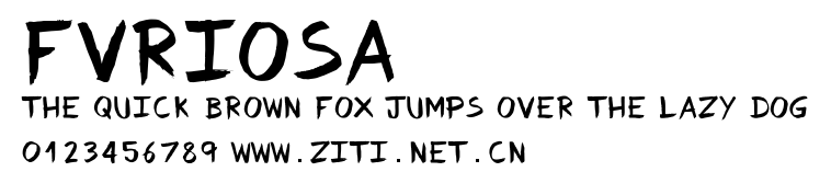 Fvriosa.ttf字體轉換器圖片