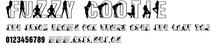 Fuzzy Cootie.ttf字體轉換器圖片