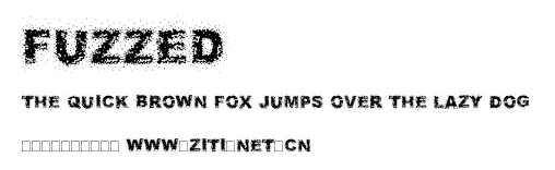 Fuzzed.ttf字體轉換器圖片