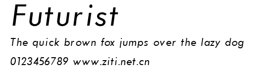 Futurist.ttf字體轉換器圖片