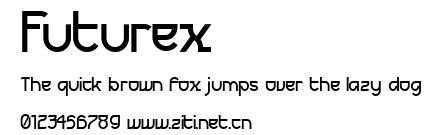 Futurex.ttf字體轉換器圖片