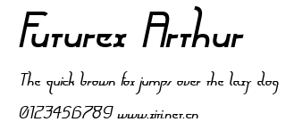 Futurex Arthur.ttf字體轉換器圖片