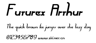 Futurex Arthur.ttf字體轉換器圖片