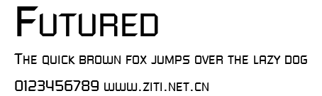 Futured.ttf字體轉換器圖片