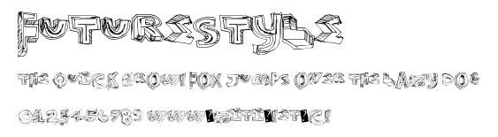 FutureStyle.ttf字體轉換器圖片
