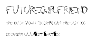 FutureGirlfriend.ttf字體轉換器圖片