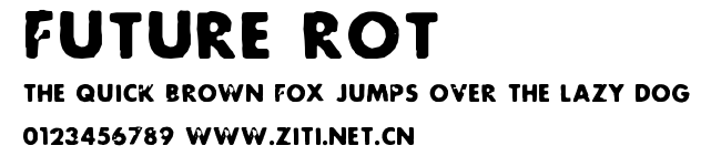 Future Rot.ttf字體轉換器圖片